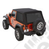 Bache Trektop Glide - Couleur : Black Diamond - Tissu : Vinyl - Jeep Wrangler JK (2 portes)