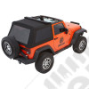 Bache Trektop Glide - Couleur : Black Diamond - Tissu : Vinyl - Jeep Wrangler JK (2 portes)