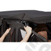 Bache Trektop Glide - Couleur : Black Twill - Jeep Wrangler JK Unlimited (4 portes)