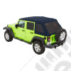 Bache Trektop Glide - Couleur : Navy Blue Twill (Bleu foncé) - Jeep Wrangler JK Unlimited (4 portes)