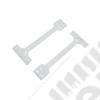 Clip plastique pour panneaux de porte extérieur pour Jeep Cherokee Grand Cherokee ZJ, ZG - 55294777