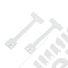 Clip plastique pour panneaux de porte extérieur pour Jeep Cherokee Grand Cherokee ZJ, ZG - 55294777