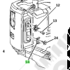 Stabilisateur de hayon sur caisse Jeep Wrangler JK