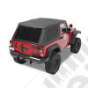 Bache Trektop - Couleur : Black Twill - Jeep Wrangler JK (2 portes)