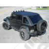 Bache complète "Trektop NX" - Couleur : Black - Wrangler JK Unlimited (4 portes) - 56853-35