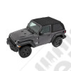 Bache Trektop - Couleur : Black Diamond - Tissu : Vinyl - Jeep Wrangler JL (2 portes)