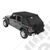 Bache Trektop - Couleur : Black Diamond - Tissu : Vinyl - Jeep Wrangler JL Unlimited (4 portes)