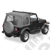 Bache complète "SUNRIDER" - Couleur: Charcoal (gris) - Jeep CJ7, Wrangler YJ - 51698-09 - Bâche soft-top Bestop