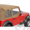 Fenêtres amovibles pour demi-porte - Couleur : Spice - Jeep Wrangler YJ - 51780-37