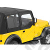 Fenêtres amovibles pour demi-porte - Couleur : Black Denim - Jeep Wrangler YJ - 51782-15