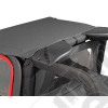 Bikini Header - Couleur : Black Diamond - Jeep Wrangler TJ