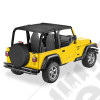 Bikini Header version Safari - Couleur : Black Denim - Jeep Wrangler TJ