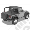 Bikini court Header - Couleur : Black Diamond - Jeep Wrangler JK 2 portes