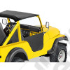 Kit de demi-portes en toile, couleur: Black Crush Jeep CJ5