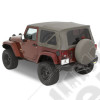 Bâche complète "Supertop" avec fenêtres teintées, couleur: Khaki Diamond, Wrangler JK (2 portes)