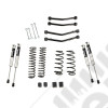 Kit réhausse 4" (+10cm) avec amortisseurs FOX pour Jeep Wrangler JL Unlimited (4 portes)