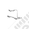 Sortie collecteurs avec catalyseurs en Y moteur 3.8L V6 essence - Jeep Wrangler JK - 52059930AG