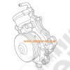 Pompe à eau moteur 3.0L CRD - Jeep Grand Cherokee WL / WK2 - 68157161AB