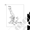 Joint de pompe de lave glace pour Jeep Grand Cherokee WL, WK2