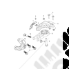 Support moteur arrière 2.2L CRD Jeep Cherokee KL