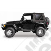 Bâche complète Soft-Top couleur : noir - Jeep Wrangler TJ - 68735 / CT20335 / 13783.35