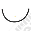 Durite de retour de direction assistée (bocal de direction vers pompe de direction) 2.4L essence pour Jeep Wrangler TJ 