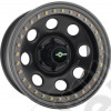 Jante acier Beadlock Noir 9x17 / 5x127 / ET: -44 - 773NBK - Jante acier 17 pouces