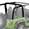 Kit housses d'arceau de sécurité couleur: noir pour Jeep Wrangler TJ