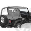 Windjammer - Couleur : Gris - Jeep CJ7 et Wrangler YJ - 80028-09 / 119-150-09 / 11915009 / 119 150 09 / 13552.09 / 13552-09 / 1355209