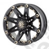 Jante alu Ballistic 814 (noir) 9x17 / 5x114.3 / ET: -12 - 814790545-12FB-CM / 8147NFBCMO - Jante Alu 17 pouces