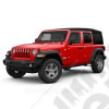 Bâche complète d'origine Mopar couleur noir - Jeep Wrangler JL Unlimited (4 portes) - 82215146AB