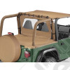 Rideau coupe vent "Windjammer" - Couleur : Spice - Jeep Wrangler TJ - 80030-37