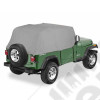 Housse de stockage "Trail Cover", Couleur: Charcoal (gris), Jeep Wrangler YJ (arceaux en arrondi à l'arrière) housse de stockage, imperméable. 