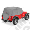 Housse de voiture "Trail Cover", Couleur: Charcoal (grise), Jeep Wrangler TJ