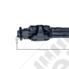 Arbre arrière à double croisillon (pour 4" à 6") Jeep Wrangler JK Unlimited (4 portes) - 0702.28AR / 936115