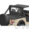Couverture de plateau de chargement "Duster" (Vendu sans armature) Couleurs: Black Crush, Jeep CJ7 et Wrangler YJ (permet de garder les fixations de bâche d'origine ou Bestop sous le duster)