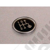Pastille de pommeau de levier de vitesses (5 rapports) boite à vitesses T5 Jeep CJ