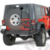 Porte roue de secours AEV pour pare chocs arrière AEV Jeep Wrangler JK