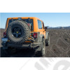 Porte roue de secours AEV pour pare chocs arrière AEV Jeep Wrangler JK