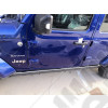 Kit marches pieds électrique avec plateaux pour Jeep Wrangler JL , 2 portes (la paire) 