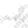 Crochet d'attelage Europe avec faisceaux 7 broches pour Jeep Patriot MK - FAJP07B7