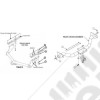 Crochet d'attelage arrière modèle US (4545kg) Jeep Gladiator JT