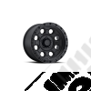 Jante aluminium ATX Series AX201 Cast Iron Black 9x18 / 5x127 / ET : 0 / CB : 78.3 - Jante Aluminium 18 pouces