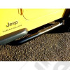 Kit marchepieds tubulaire noir avec plateau anti-dérapant pour Jeep Wrangler YJ et TJ - B8625 / 8625B / 11591.03 / RT26015 / RT26016 / 11590.04 / 11590.03 / 11504.04 / 35600