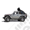 Bâche électrique Squareback by MyTop - Couleur : Black (Noir) - Jeep Wrangler JL (2 portes) - 9440017 / 94400-17