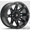 Jante aluminium Ballistic 814 Flat Black 9x17 / 5x127 / ET: 12 - BA814790550+12 - Jante alu 17 pouces