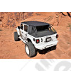 Bâche complète Suntop Cargo Top U4, couleur: noir (Black Diamond) pour Jeep Wrangler JK Unlimited (4 portes)