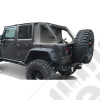 Bâche complète Suntop Cargo Top U4, couleur: Khaki (Green Military) pour Jeep Wrangler JK Unlimited (4 portes)