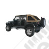 Bâche complète Suntop Fastback Top U4, couleur: Sable (Deep Sand) pour Jeep Wrangler JK Unlimited (4 portes)