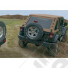 Bâche complète Suntop Fastback Top U4, couleur: noir (Black Diamond) pour Jeep Wrangler JK Unlimited (4 portes)